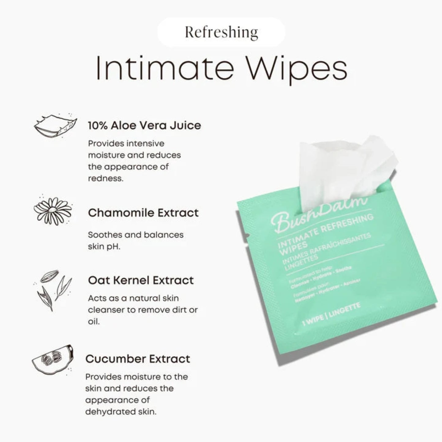 Intimate Refreshing Wipes